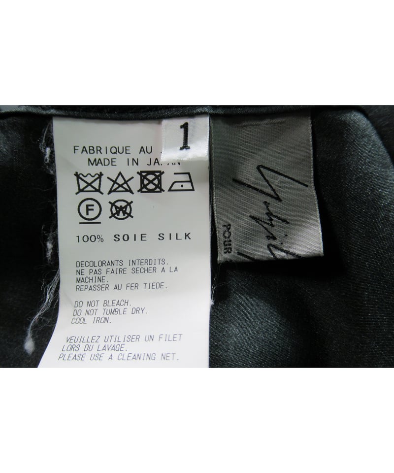 18ss yohji yamamoto pour homme サイトウ ユウスケ YUSUKE