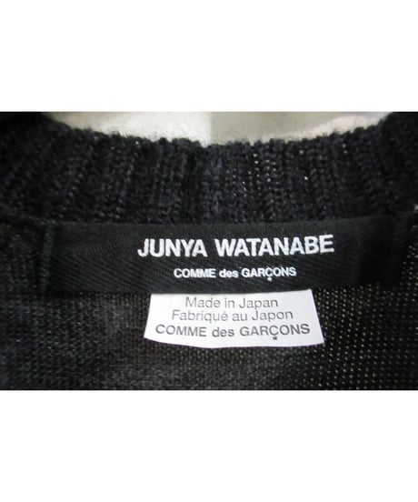 AD2014 JUNYA WATANABE COMME des GARCONS ポンチョ風 変形デザインニット JN-N031