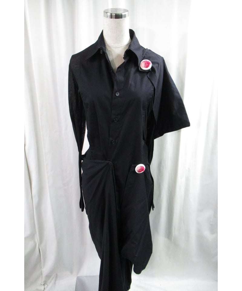 未使用 20ss yohji yamamoto femme マグネット付き 変形デザイン 未使用 20ss yohji yamamoto femme マグネット付き 変形デザイン