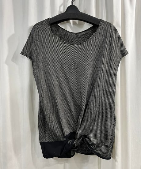 2015SS yohji yamamoto +NOIR デザインカットソー（NU-T03-470）