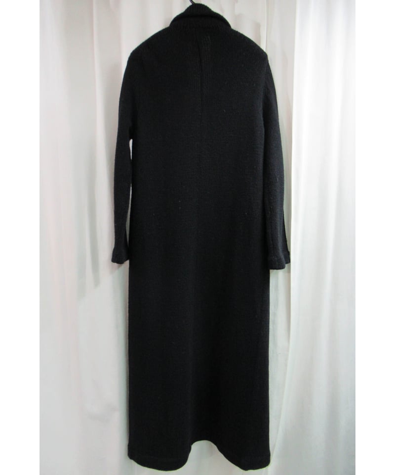ヨウジヤマモト 95aw ロングニットコート ヨウジヤマモト 95aw ロングニットコート ヨウジヤマモト 95aw
