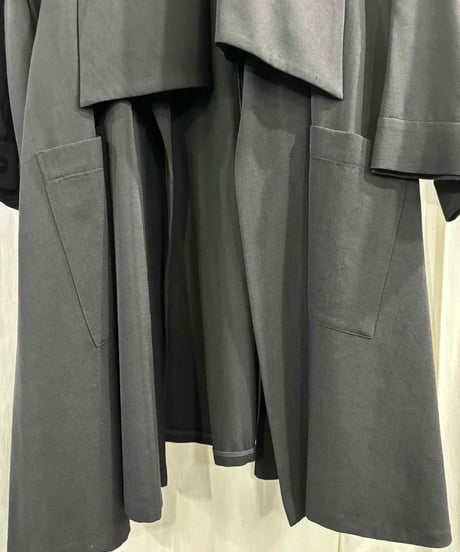 難あり 1980's yohji yamamoto femme vintage マント風ジャケット（F-J-121xxx）