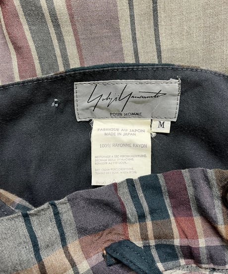 1996SS yohji yamamoto pour homme ワイドパンツ（HF-P64-267）