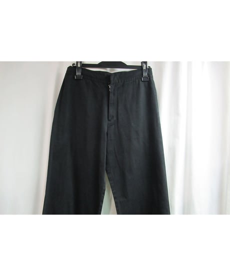 Y’s for living yohji yamamoto コットンシンプルワイドパンツ L-1