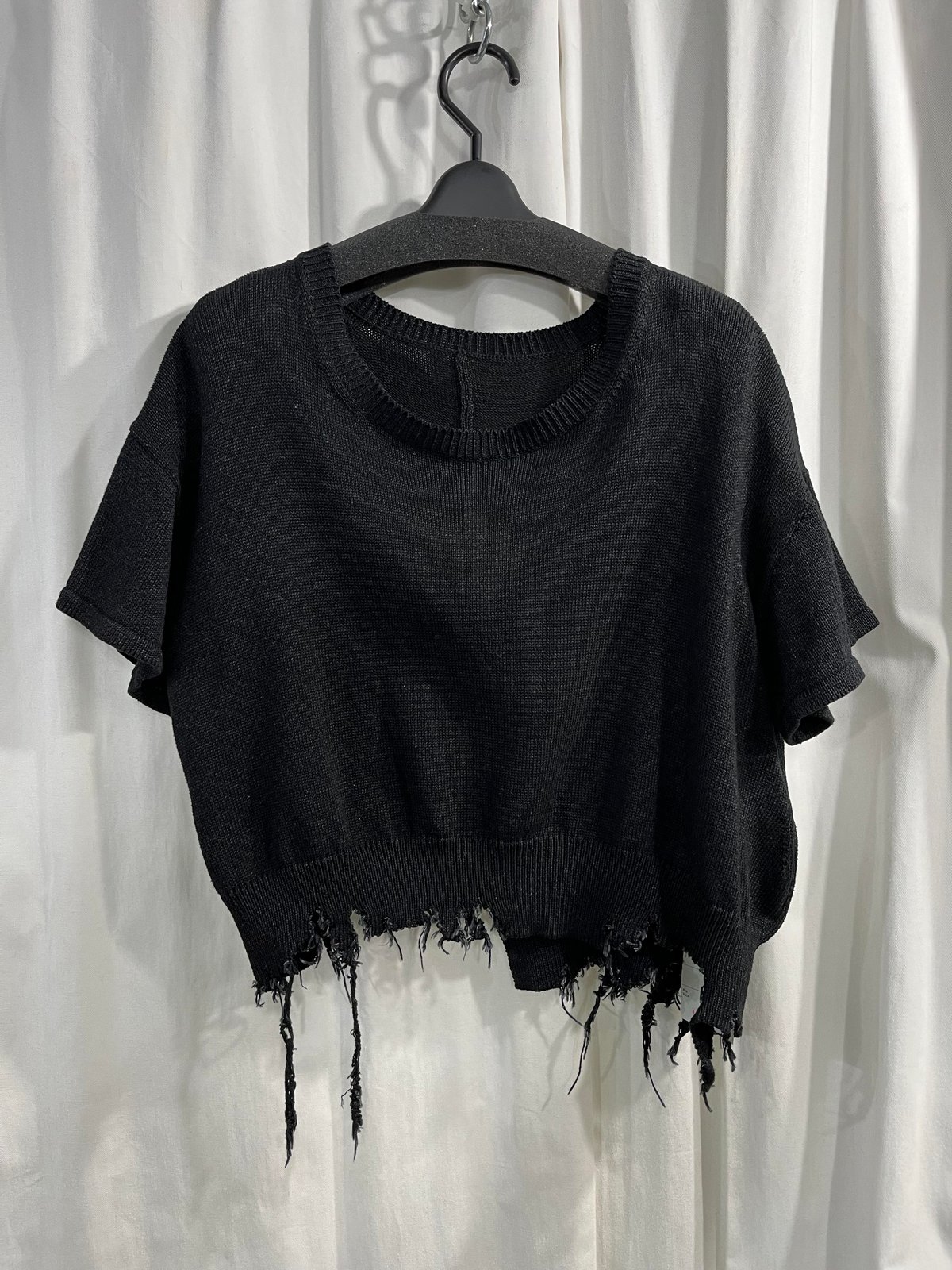 ダメージニット セーター ヨウジヤマモト ワイズ ヨウジヤマモト