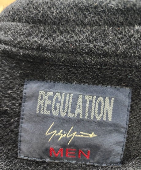 14aw REGULATION Yohji Yamamoto 黒 スタンドカラーニット (HF-T61-171）