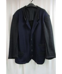 80’s yohji yamamoto pour homme vintage 切替えニットジャケット HJ-1