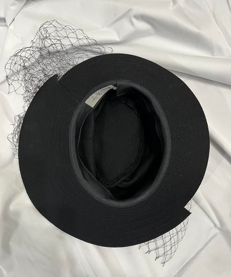 箱付き 1990's yohji yamamoto femme ネットデザインハット（F-H-050xxx）