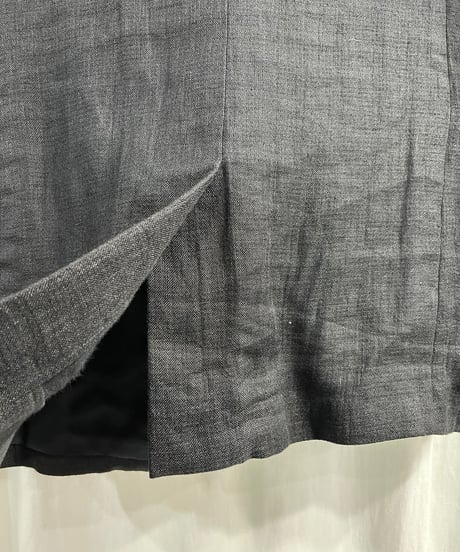 2023SS yohji yamamoto pour homme タブクロージャーピークレザージャケット（HZ-J19-804）