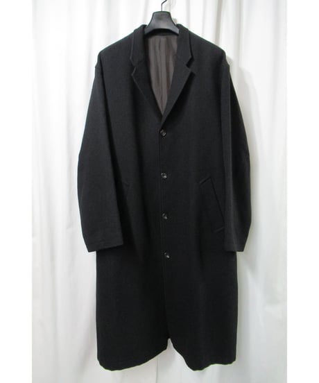 90's 赤タグ Y's for men yohji yamamoto vintage ４つ釦 シンプルロングコート（MI-C51-129）