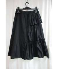 Y's for living yohji yamamoto フリルデザインフレアスカート YL-S1