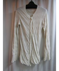 14ss yohji yamamoto pour homme リバーシブルボーダーニットカーディガン HG-K85-085