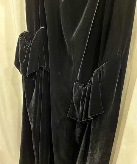 2005AW yohji yamamoto femme ベロアサロペット（FN-D26-295）