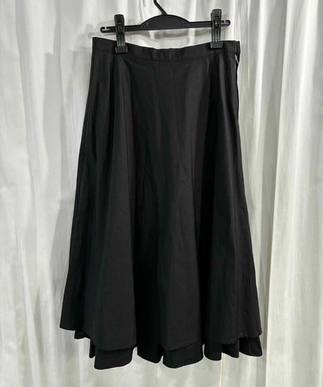 yohji yamamoto +NOIR レイヤードスカート（NO-S04-013）