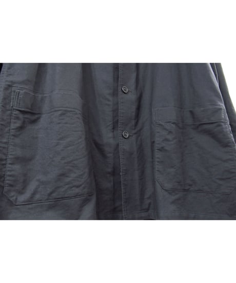 BLACK Scandal yohji yamamoto pour homme ラグランスリーブデザイン コットンブラウス（HR-B12-005）