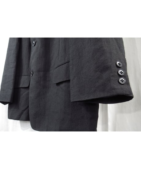90’s Y’s for men yohji yamamoto vintage 麻 フラップポケットデザインジャケット（MJ-J03-303）