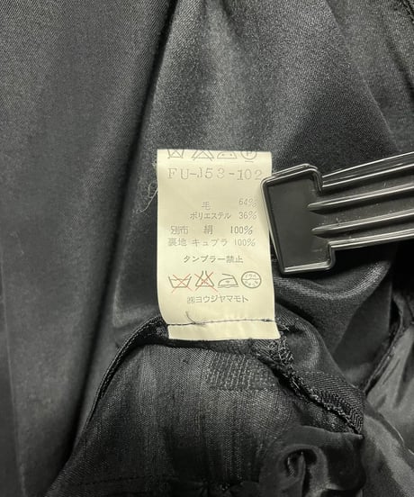 1997SS yohji yamamoto スカートセットアップスーツ（FU-J53-102）