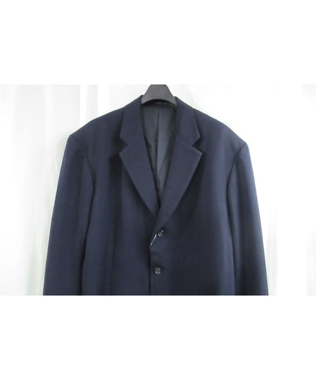 80's SAMPLE yohji yamamoto pour homme vintage 紺 シンプルジャケット HJ-32