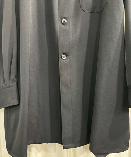 2018SS yohji yamamoto pour homme シンプルロングブラウス（HW-B46-100）