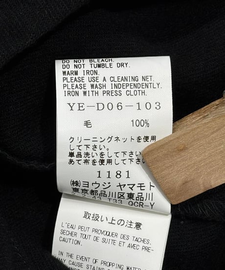 Y's yohji yamamoto ノースリーブワンピース（YE-D06-103）