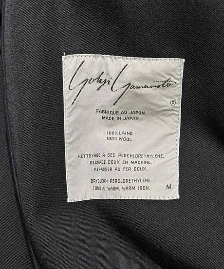難あり 1980's yohji yamamoto femme vintage マント風ジャケット（F-J-121xxx）