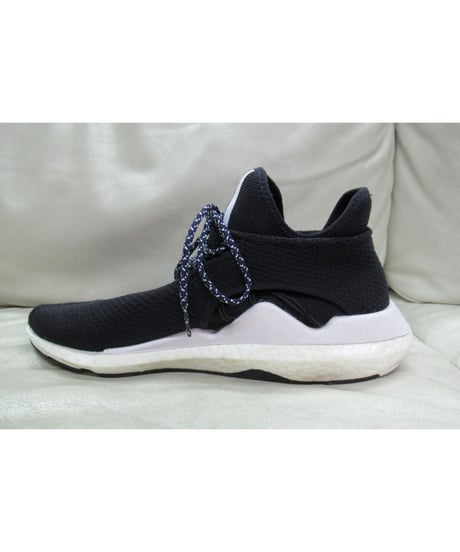Y-3 yohji yamamoto 紺 ３本ラインデザインスニーカー
