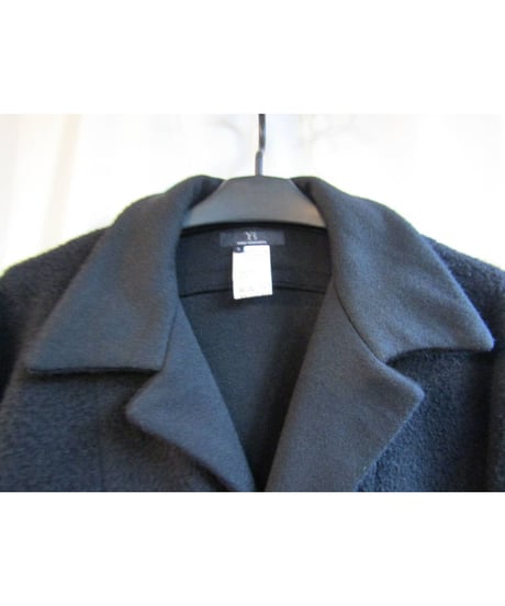 Y's yohji yamamoto 素材切替ハーフコート YS-T65-178