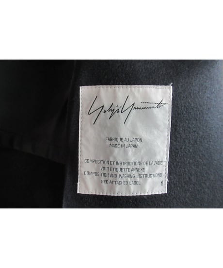04aw yohji yamamoto femme 燕尾デザインロングジャケット FJ-J46-199