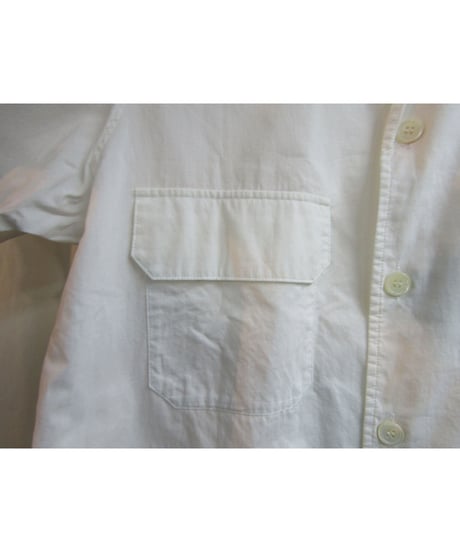 Y's yohji yamamoto フラップポケットデザイン 半袖シャツ YD-B24-065