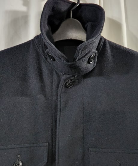 12AW yohji yamamoto pour homme 黒ミリタリーデザインジャケット （HD-Y01-141)