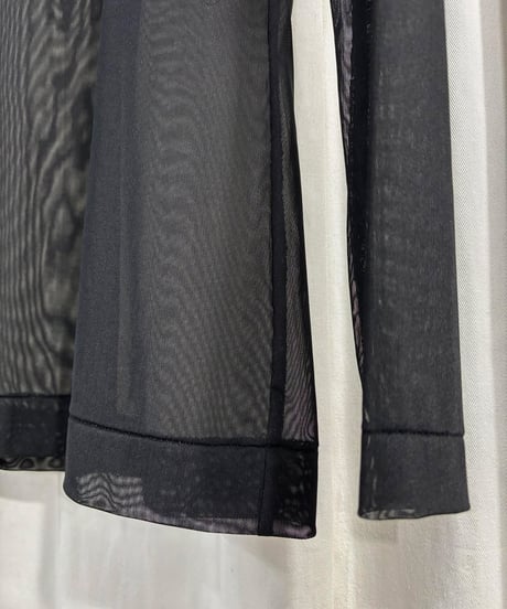 2005SS yohji yamamoto +NOIR シースルーカットソー（NY-T40-600）