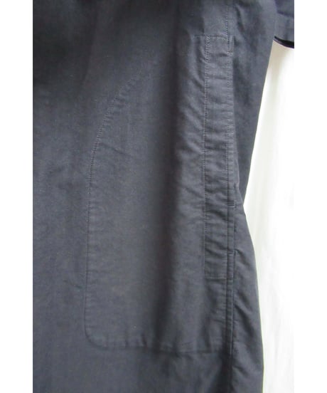 17ss yohji yamamoto pour homme スタンドカラーロングブラウス HD-B06-002