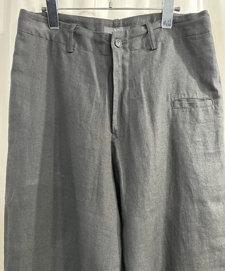 Y's yohji yamamoto 裾切替え ワイドパンツ（YO-P01-303）