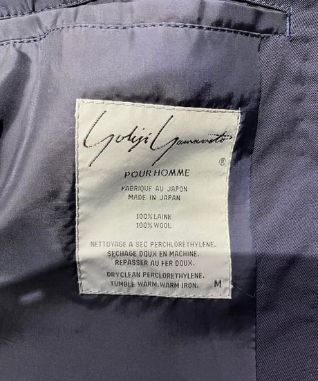 1990SS yohji yamamoto pour homme デザインジャケット（H-J-070xxx）