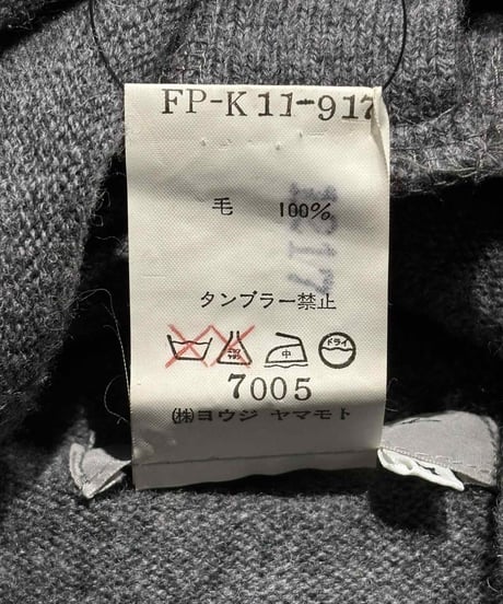 1993AW yohji yamamoto femme vintage デザインニット（FP-K11-917）