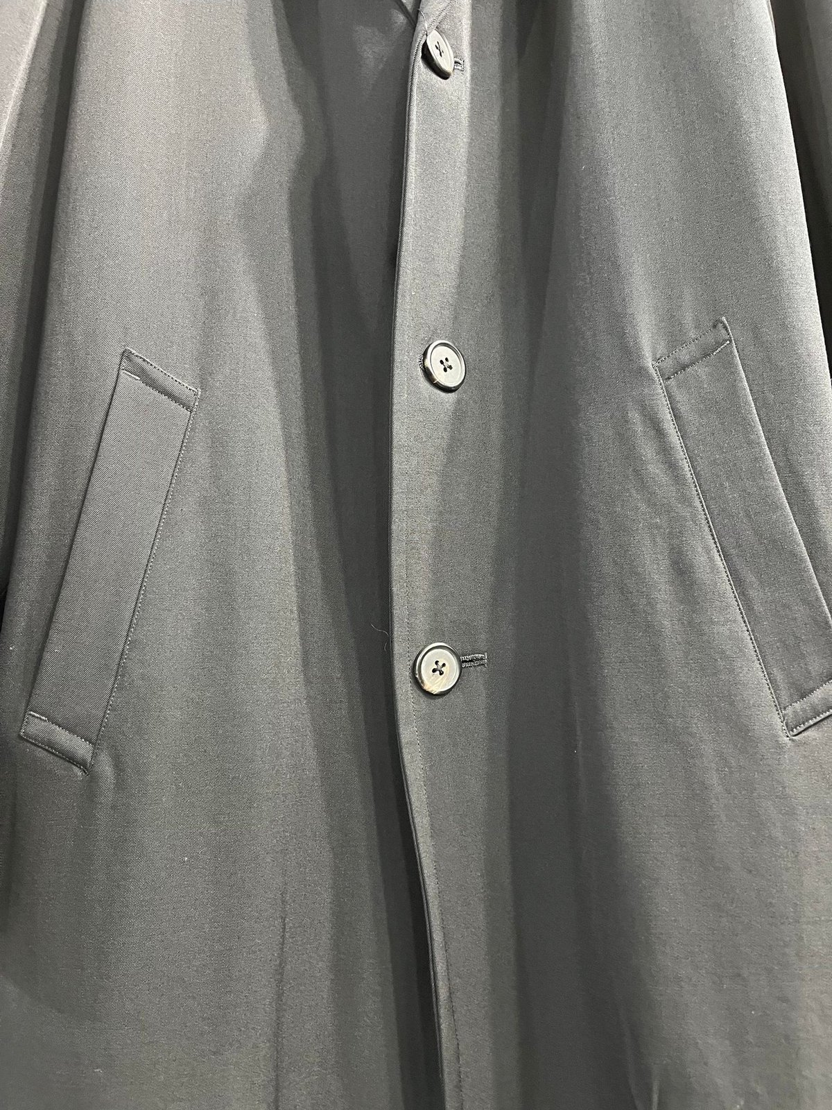 Y’s ウール　コート　ビンテージ Y's for men yohji yamamoto 黒 ウールギャバジン デザイン