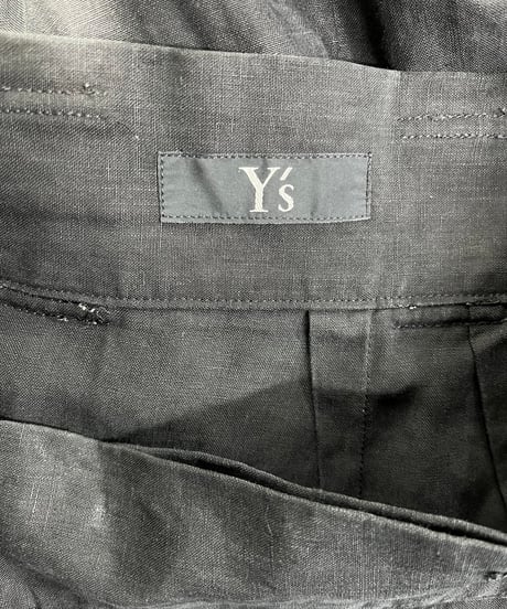 Y's yohji yamamoto 麻ロングスカート（YR-S50-300）
