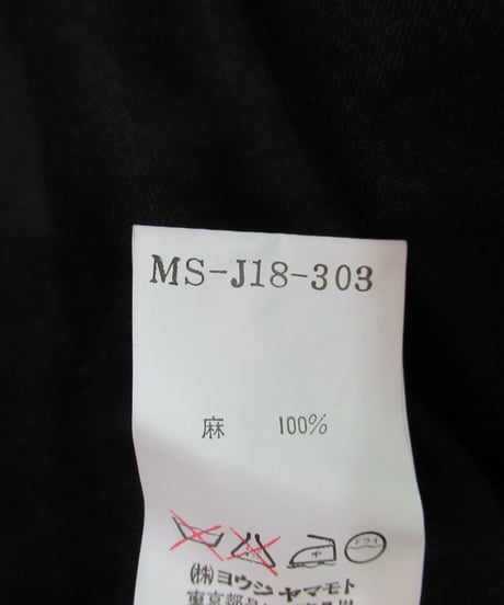 Y's for men yohji yamamoto BIGスナップ釦 2wayジャケット MS-J18-303
