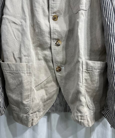 AD2013 HOMME DEUX COMME des GARCONS 麻ジャケット（DM-J085）