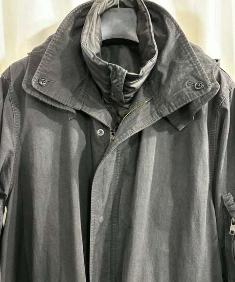 2018AW yohji yamamoto pour homme ライナー付きモッズコート（HV-C04-003）