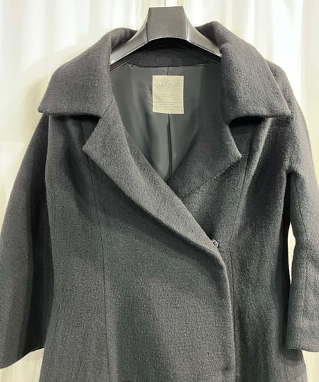 1997AW yohji yamamoto femme vintage スナップ釦 ロングコート（FI-C12-110）