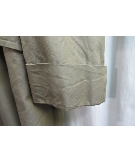 yohji yamamoto pour homme ベージュ へちま襟ロングコート HB-C07-040