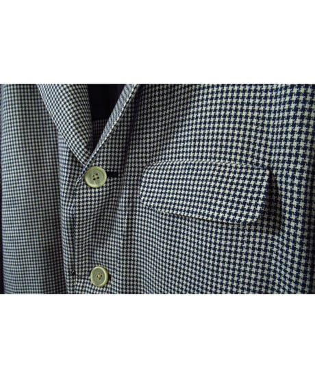 80’s yohji yamamoto pour homme vintage 千鳥格子 燕尾デザインジャケット（HJ-22）