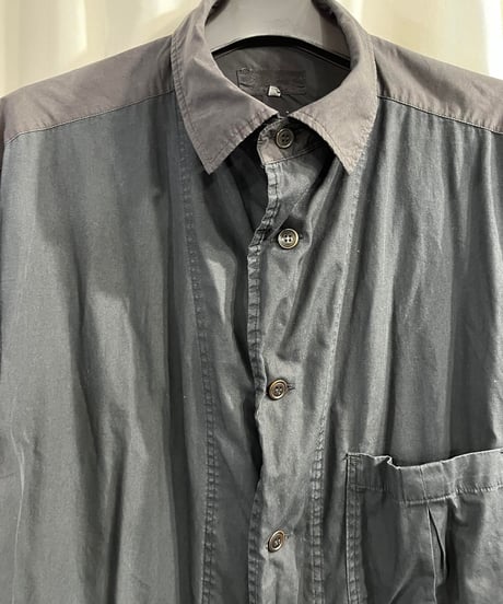 2017SS yohji yamamoto pour homme ロングブラウス（HD-B05-800）
