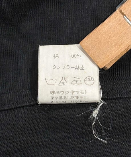Y's for men yohji yamamoto コットン ブルゾン（MC-Y02-006）