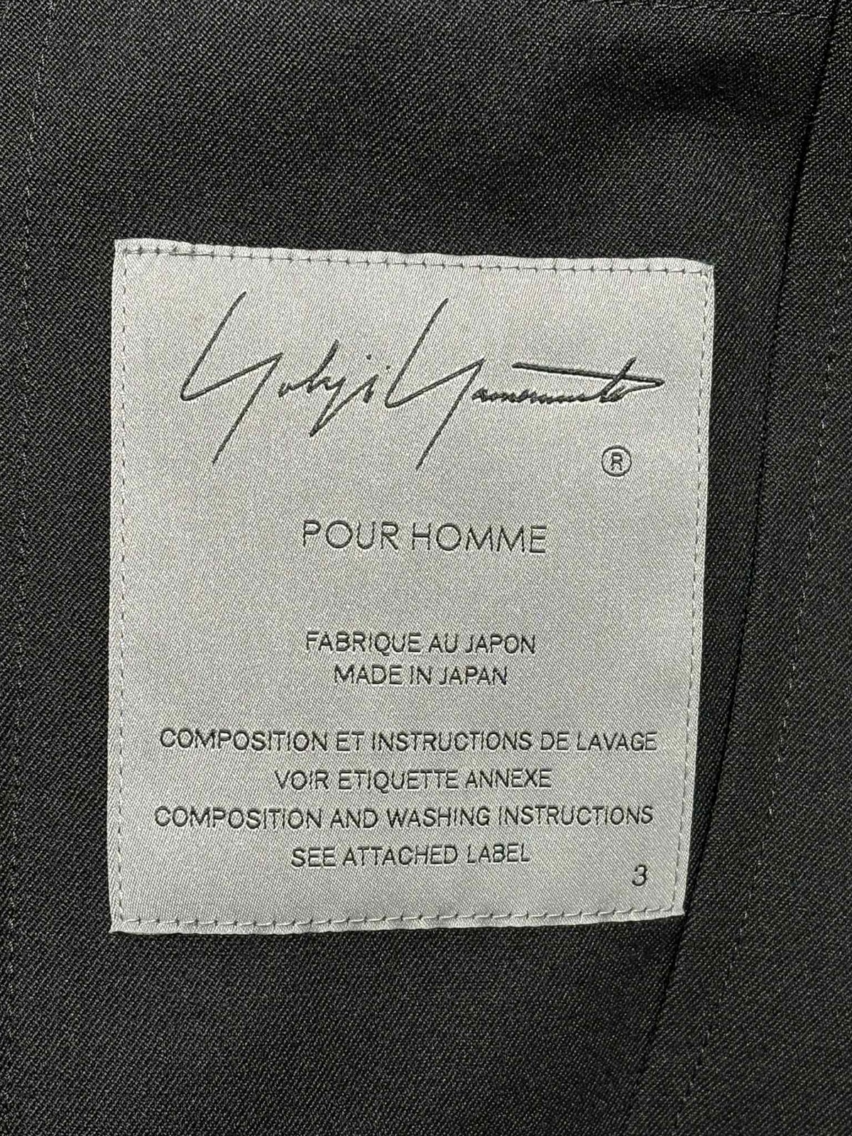 美品 2021SS yohji yamamoto pour homme デザインショートジャケ