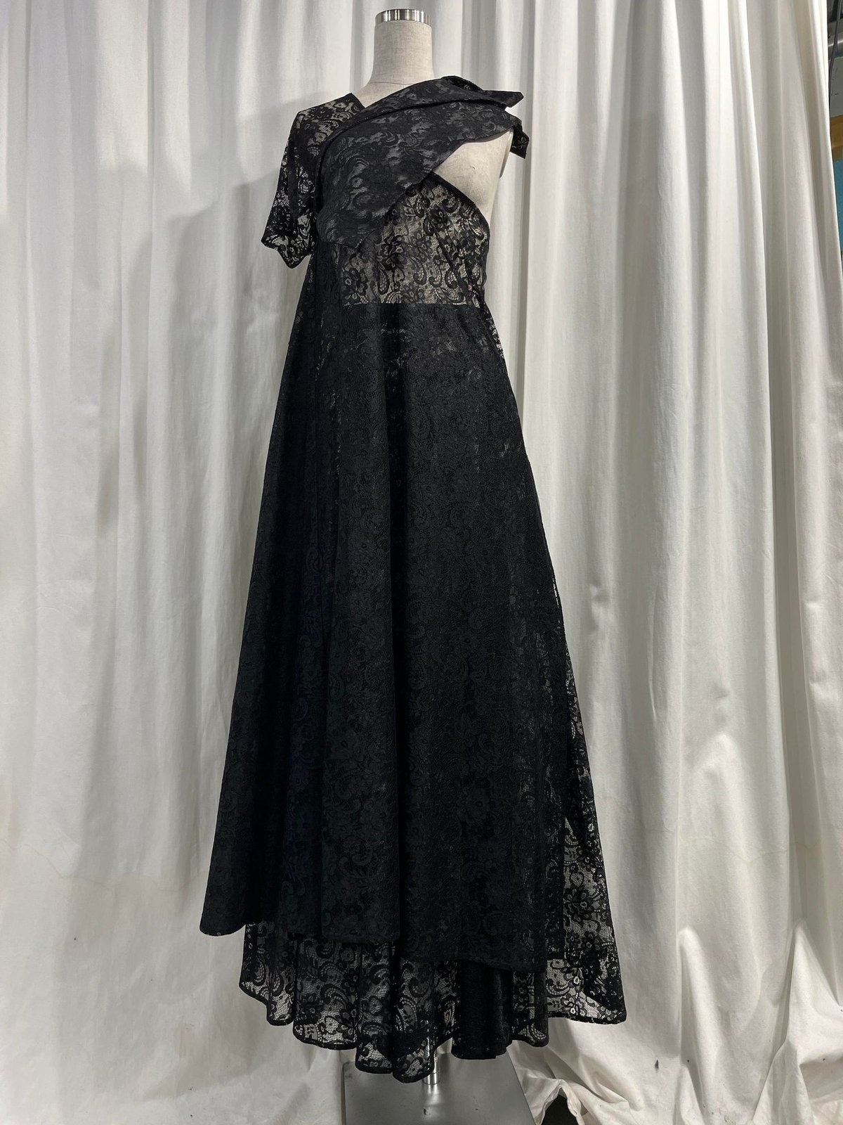 1999SS yohji yamamoto femme vintage ソーレースドレスセット 1999SS yohji yamamoto femme vintage ソーレースドレスセット