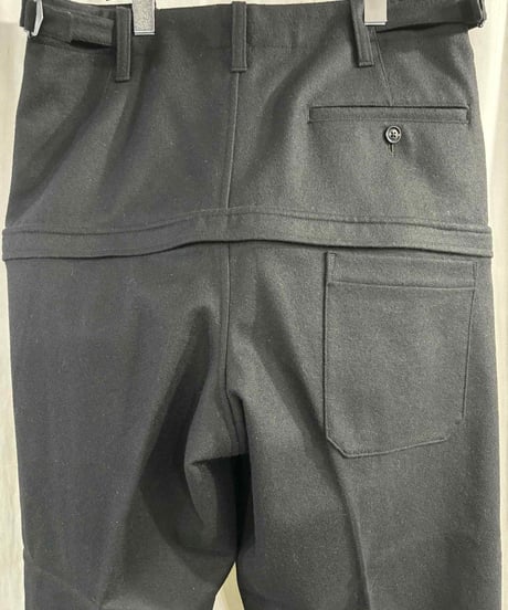 美品 2017AW yohji yamamoto pour homme ワイドパンツ（HK-P18-117）
