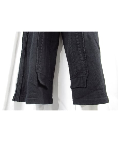 Y’s yohji yamamoto 切替えデザイン ワイドサロペットパンツ（YJ-T78-193）