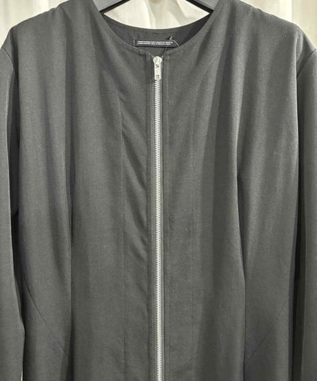 yohji yamamoto +NOIR ダブルジップ長袖ワンピース（NR-D05-100）